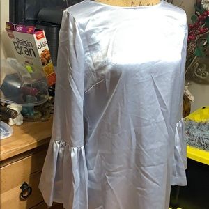 Brand A/X Silver Flare Sleeved Dress